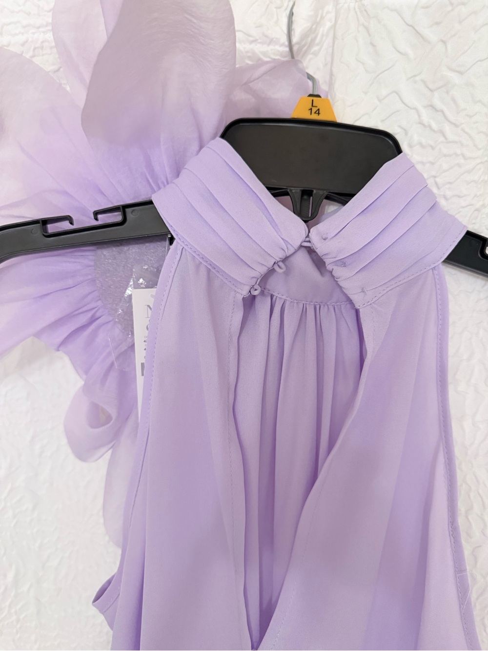 New York & Company Lavender Sleeveless Top - Picture 6 of 15
